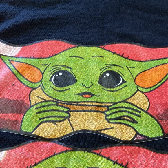 Funny Baby Grogu Tee. Preowned. Size LG. - Picture 4 of 7